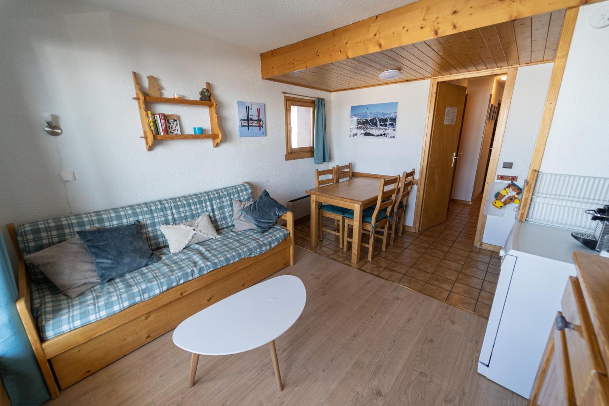 Les Saisies Appart 1 Chambre Au Pied Des Pistes Kültér fotó