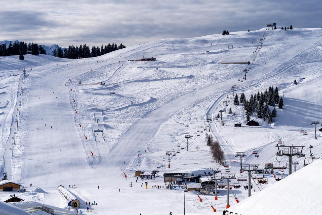 Les Saisies Appart 1 Chambre Au Pied Des Pistes Kültér fotó
